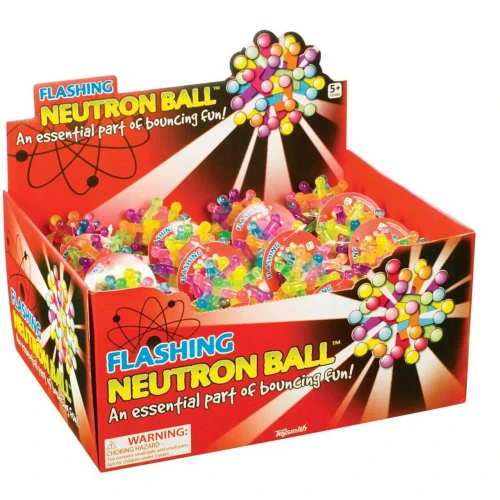 Toysmith Flashing Neutron Bouncy Ball - 1 Ct