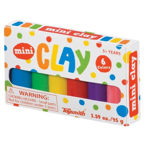 Toysmith Mini Modeling Clay Set - 6 Colors