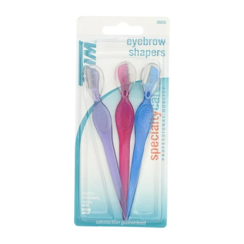 Trim Specialty Care Eyebrow Shapers - 3 Ct