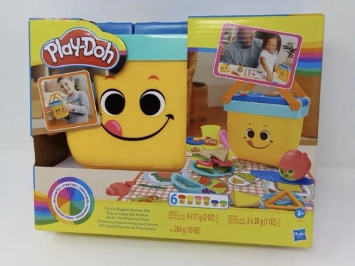 Play-Doh Picnic Shapes Starter Set Preschool Toys - 1 Pack