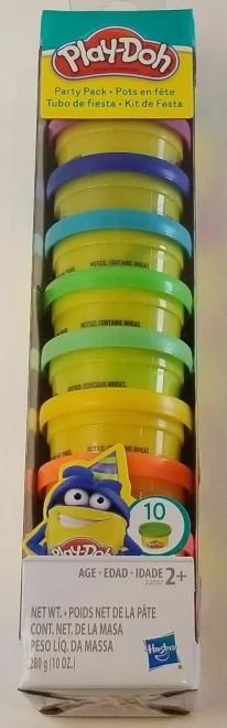 Hasbro Play-Doh Party Pack (10 Mini Cans) - 1 Pack