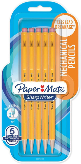 Paper Mate Sharpwriter Mechanical Pencils - 5 count