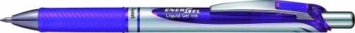 Pentel EnerGel Xm Retractable Rollerball Gel Pen 0.7mm Purple Refillable - 1 Pack
