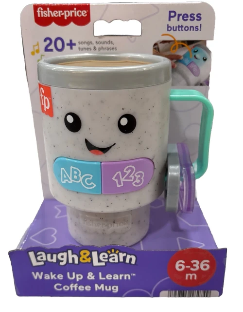 Fisher-Price Wake Up & Learn Coffee Mug Ages 6-36m - 1 Ct