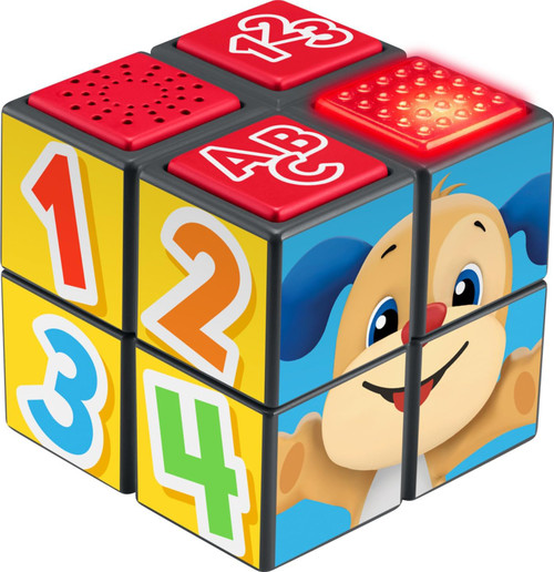 Fisher-Price Baby Learning Toy Laugh & Learn Puppy’s Activity Cube - 1 Ct