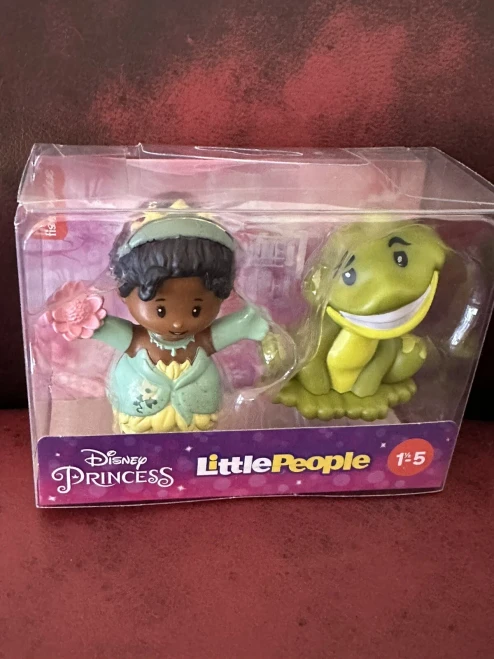 Fisher Price Little People Disney Princess & Sidekick Friend Tiana & Frog - 1 Ct