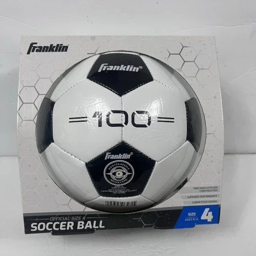 Franklin Sports Soccer Ball Official Size 4 F-100 Soccer Ball - 1 Ct