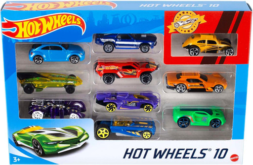 Hot Wheels Basic Car Assortment of 1:64 Scale Hot Wheels Cars for Kids & Collectors - 1 Ct