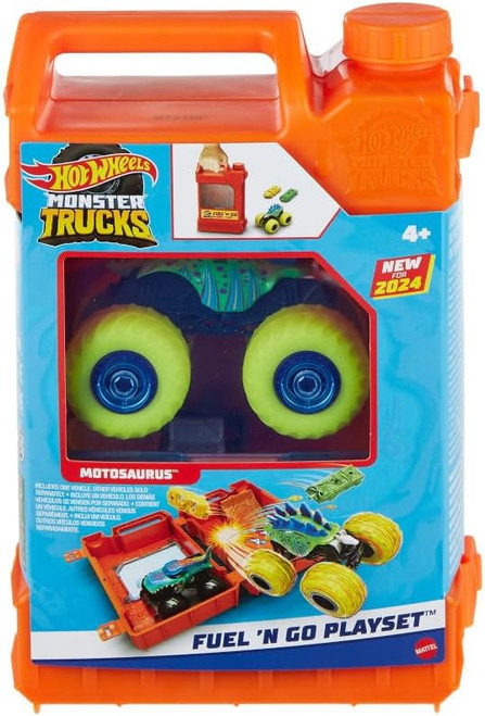 Hot Wheels Monster Trucks Fuel N' Go Playset - 1 Ct