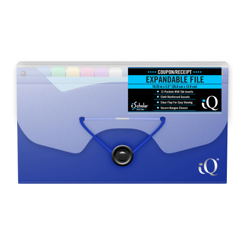 iScholar Expandable File 13 Pocket - 1 Ct