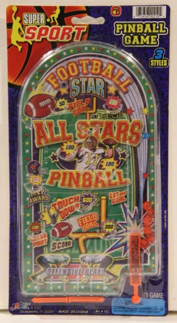 JA-RU Super Sport Travel Pinball Games - 1 Ct