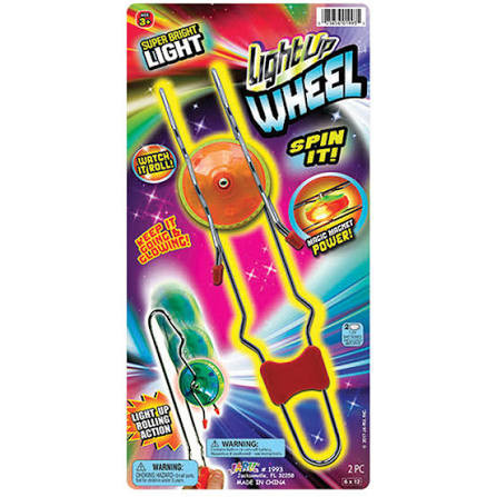 Ja-Ru Light-Up Wheel - 2 Ct