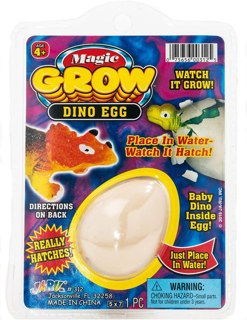 Ja-Ru Magic Grow Dino Egg, Assorted - 1 Ct