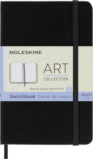Moleskine Pocket Sketchbook Black - 80 Pages