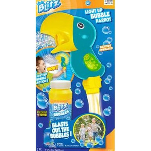 JA-RU Blitz Light Up Bubble Parrot - 1 Ct