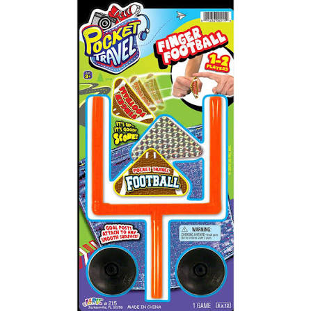 Ja-Ru Pocket Travel Finger Football - 1 Ct