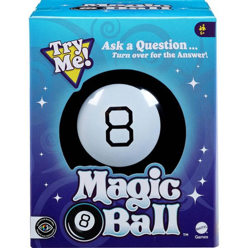 Mattel Magic 8 Ball Classic Fortune-Telling Novelty Toy - 1 Ct