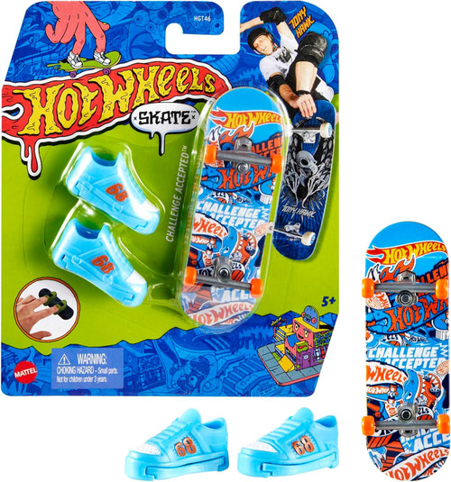 Mattel Hot Wheels Tony Hawk Moment Skate Fingerboard & Shoe Assortment - 1 Ct