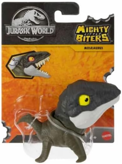 Mattel Jurassic World Mighty Little Biter Collectible Dinos, Assorted - 1 Ct