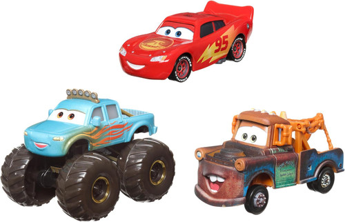 Mattel Disney Pixar Cars Mini Racers Assortment - 3 Pack