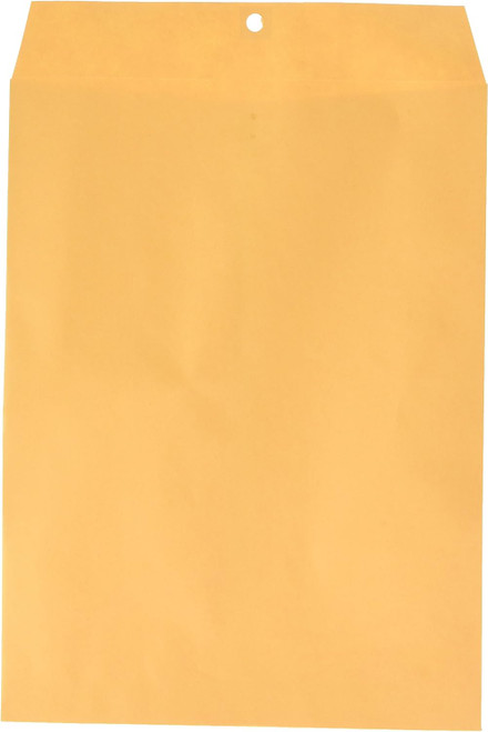 Mead Clasp Envelopes, 9 x 12, Brown Kraft - 4 CT