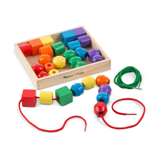 Melissa & Doug Primary Lacing Beads - 1 Ct