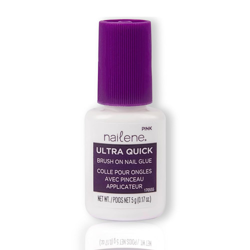 Nailene Ultra Quick Brush On Nail Glue - 1 Ct