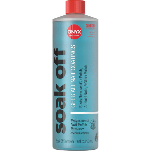 ONYX Professional Soak Off Formula Nail Polish Remover - 16 fl oz