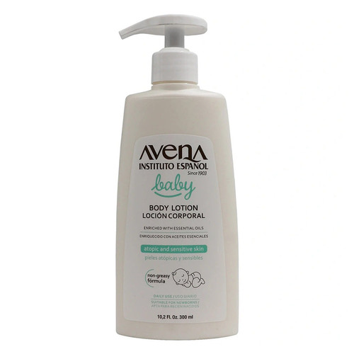 Avena Baby Body Lotion for Gentle Hydration and Daily Care of Delicate Skin - 10.2 fl Oz