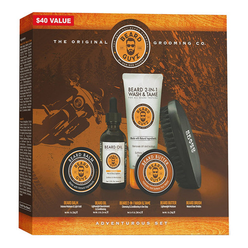 Beard Guyz Adventurous 5 Piece Grooming Set - 1 Kit