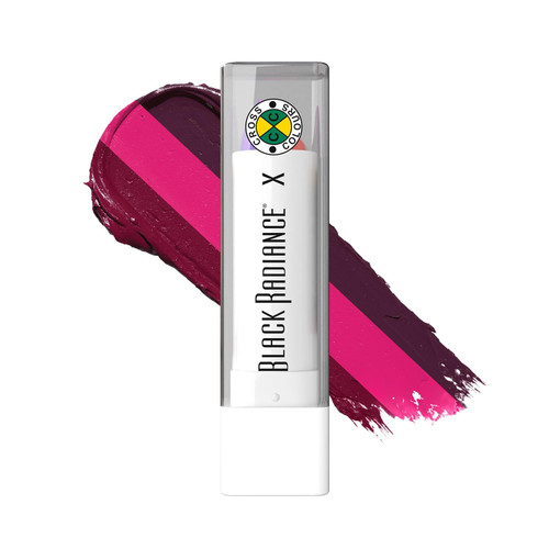 Black Radiance Cross Colours Lipstick Remix, 3-in-1 Pigmented Triple Threat - 1 Ct