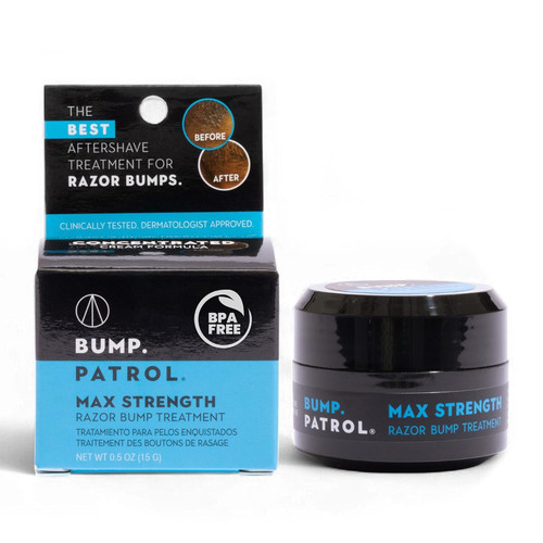 Bump Patrol Max Strength Razor Bump Treatment Cream - 0.5 oz