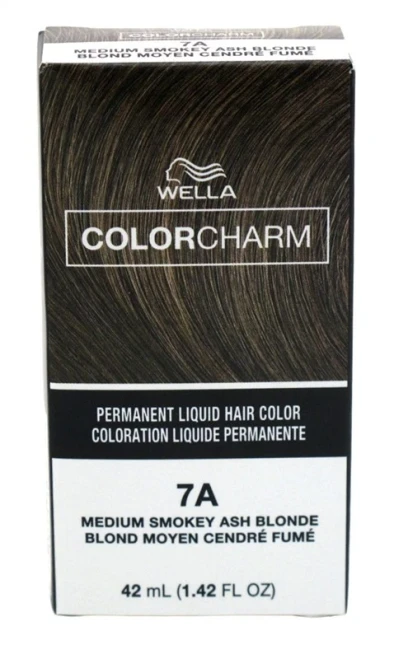 Wella Color Charm Liquid 7A/672 Medium Smoky Ash Blonde - 1.4 fl oz