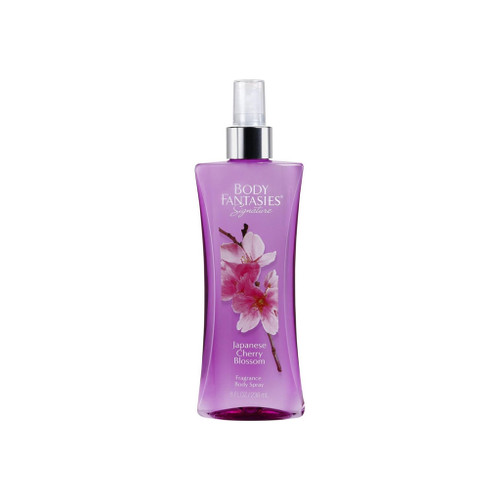 Body Fantasies Signature Fragrance Body Spray, Japanese Cherry Blossom 8 Oz