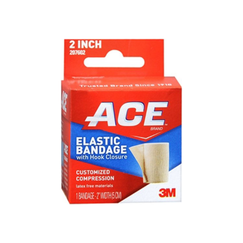 Ace Elastic Bandage With Hook Closure 2 Inches 1 Each