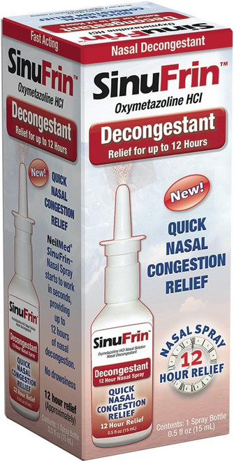 Neilmed Sinufrin Decongestant 0.5 Fluid Ounce