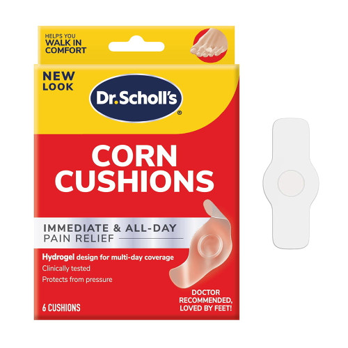 Dr. Scholl'S Corn Cushion With Hydrogel Technology, 6Ct