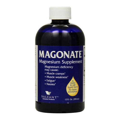 Magonate Magnesium Supplement Liquid - 12 Oz