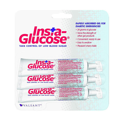 Insta Oral Glucose Gel, Tri Pack - 31 Gm
