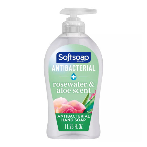 Softsoap Antibacterial + Sensitive Hand Wash - Rose Scent - 11.25 Fl Oz