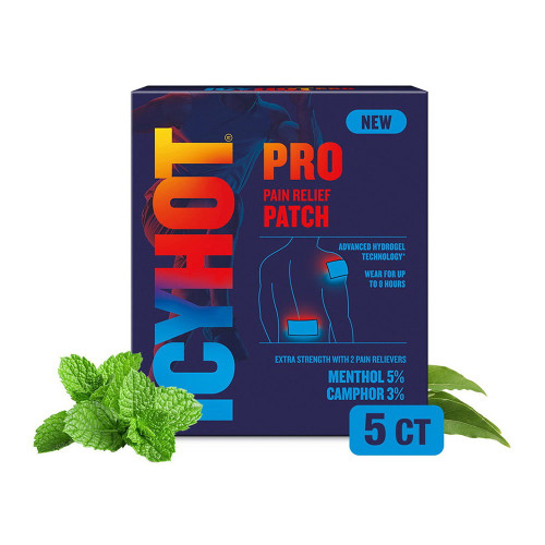 Icy Hot Pro Pain Relief Patches - 5 Ct