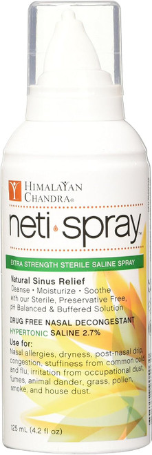 Himalayan Chandra Hypertonic Adult Neti Spray, 4.2 Ounce