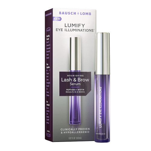 Bausch & Lomb Lumify Eye Illuminations™ Nourishing Lash & Brow Serum 0.12 Fl Oz