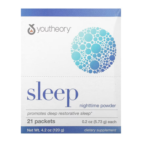 Youtheory, Sleep Nighttime Powder, 1 Each, 21 Ct