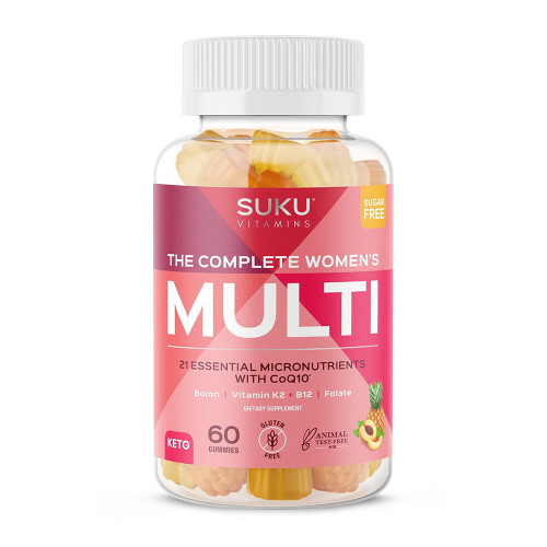 Suku Vitamins, Gummy, Complete Womens Multi, 1 Each, 60 Ct