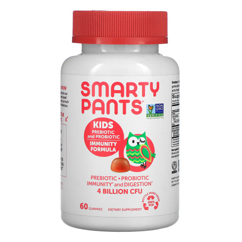 Smartypants, Kids Probiotic Complete Strawberry Creme Gummies, 1 Each, 60 Ct