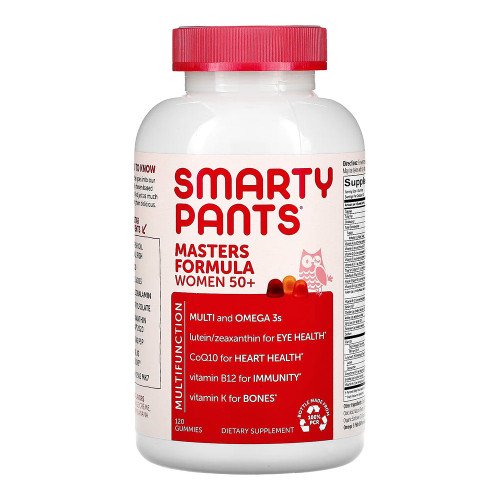 Smartypants, Masters Complete Women 50+ Gummies, 1 Each, 120 Ct