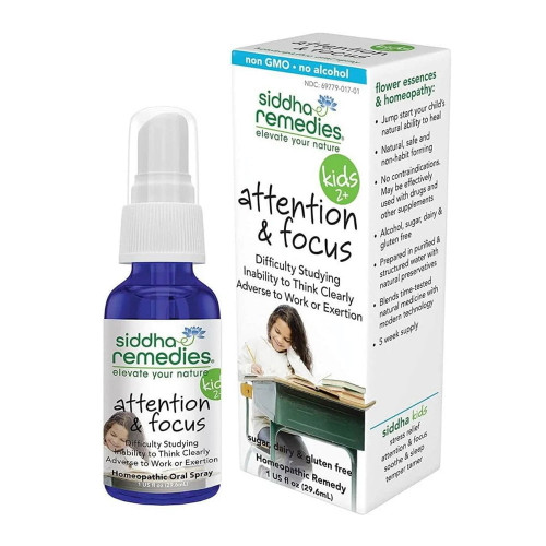 Sidda Flower Essences, Attention And Focus Kids Age Two Plus, 1 Each, 1 Fl Oz Sidda Flower Essences, Attention And Focus Kids Age Two Plus, 1 Each, 1 Fl Oz