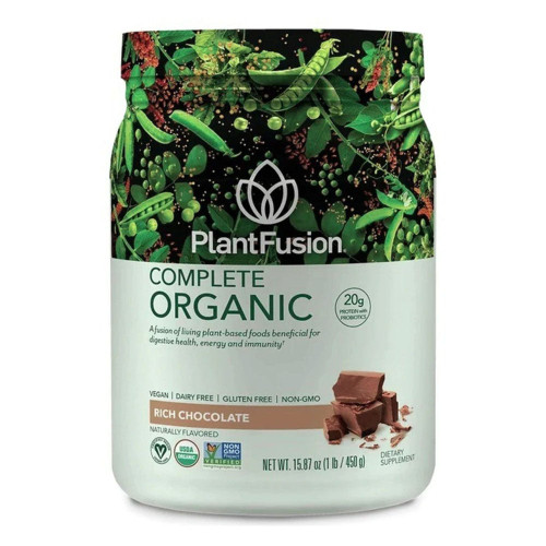 Plantfusion, Organic Plant Protein Chocolate, 1 Each, 1 Lb