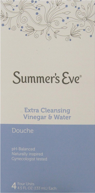 Summer'S Eve Douche Extra Cleansing Vinegar And Water, 18 Ounce